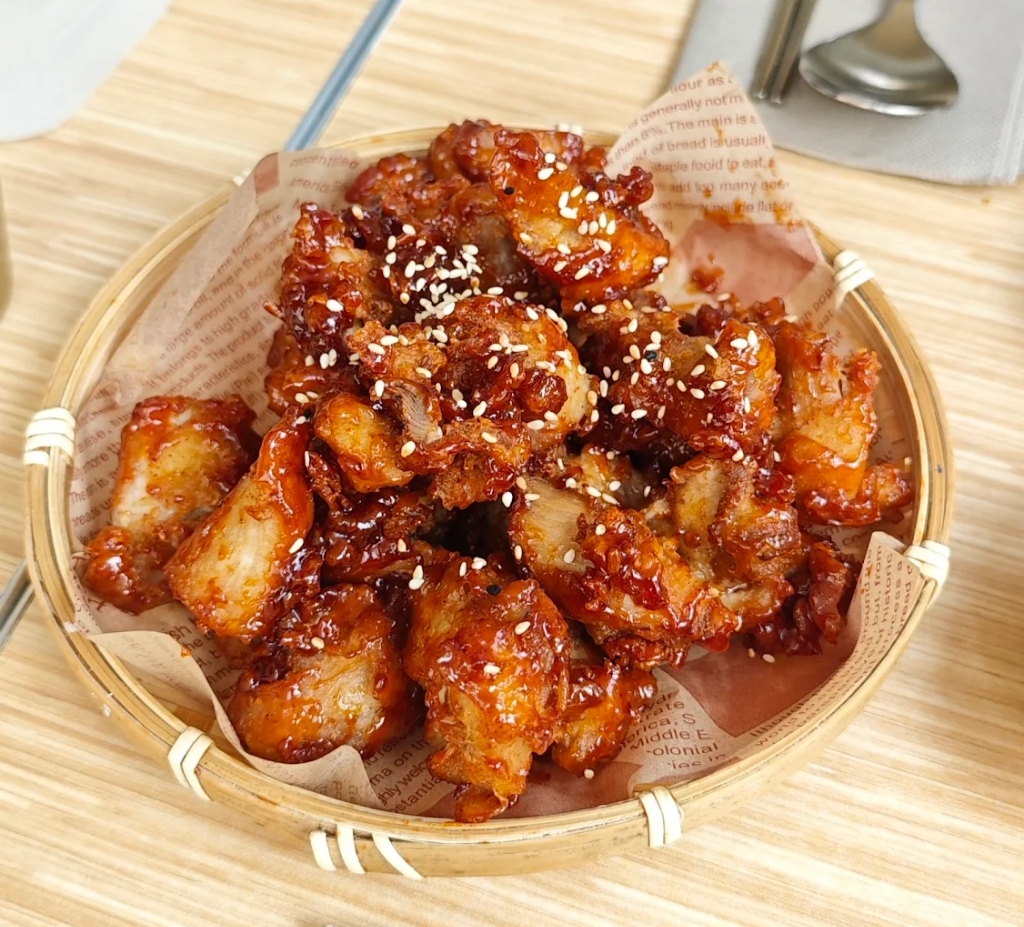 Poulet Frit Coréen Maison